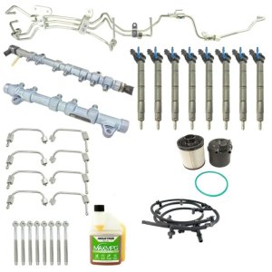 Ford PowerStroke Disaster Repair Kit - Industrial Injection - w/Injectors (No Pump) - `14-`16